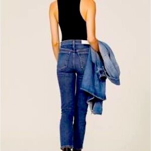 RE/DONE BRAND NEW WITH TAGS high rise ankle crop 👖 Jeans!